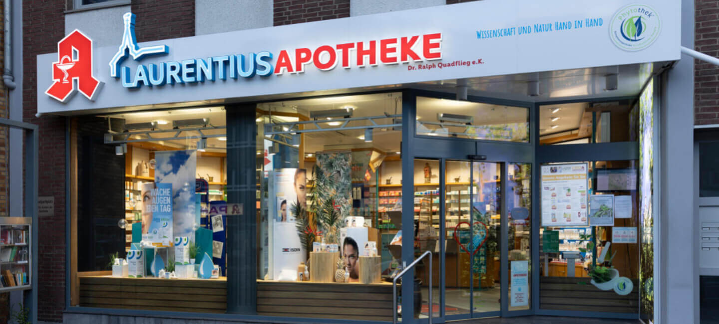 Aussenansicht Laurentius-Apotheke